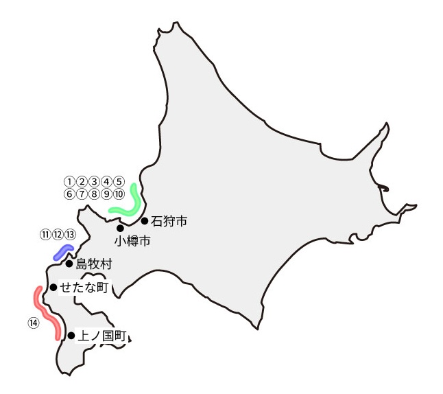 北海道の洋上風力発電建設計画 © 大竹財団